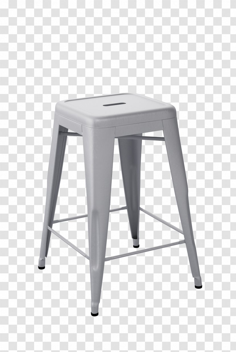 Tolix Bar Stool Chair Seat - Furniture - Timber Battens Seating Top View Transparent PNG
