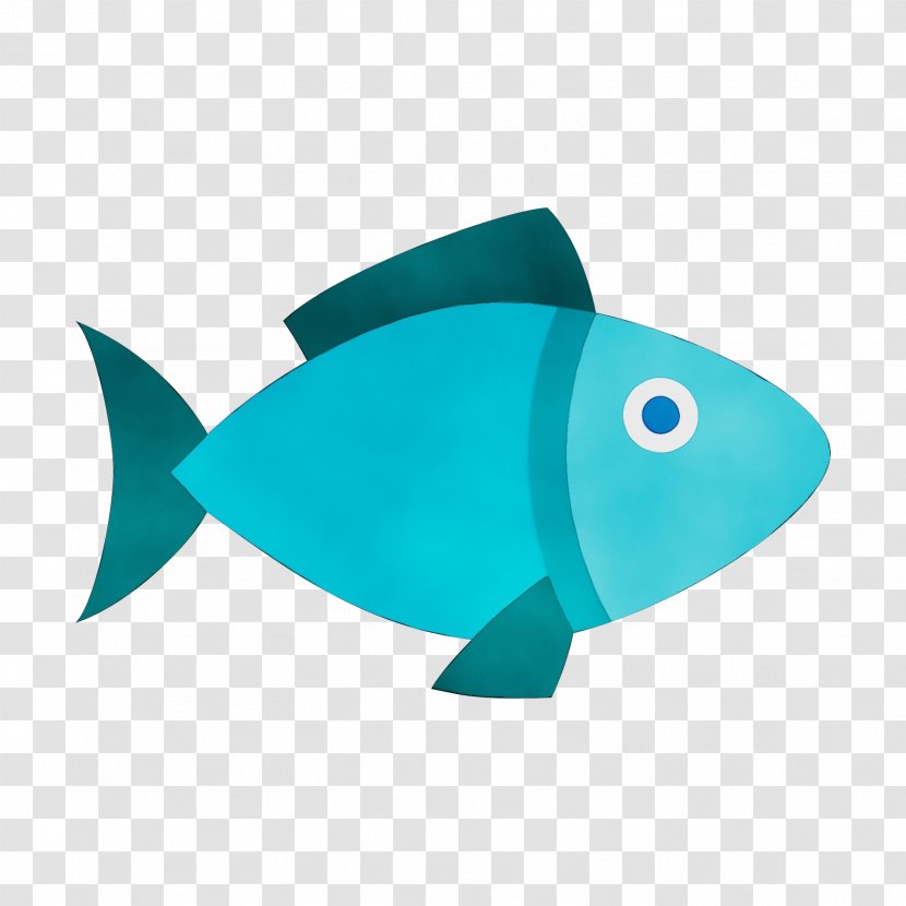Fishing Cartoon - Turquoise - Pomacentridae Bonyfish Transparent PNG