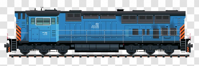 Train Rail Transport Goods Wagon Locomotive - Electric - Creative Transparent PNG