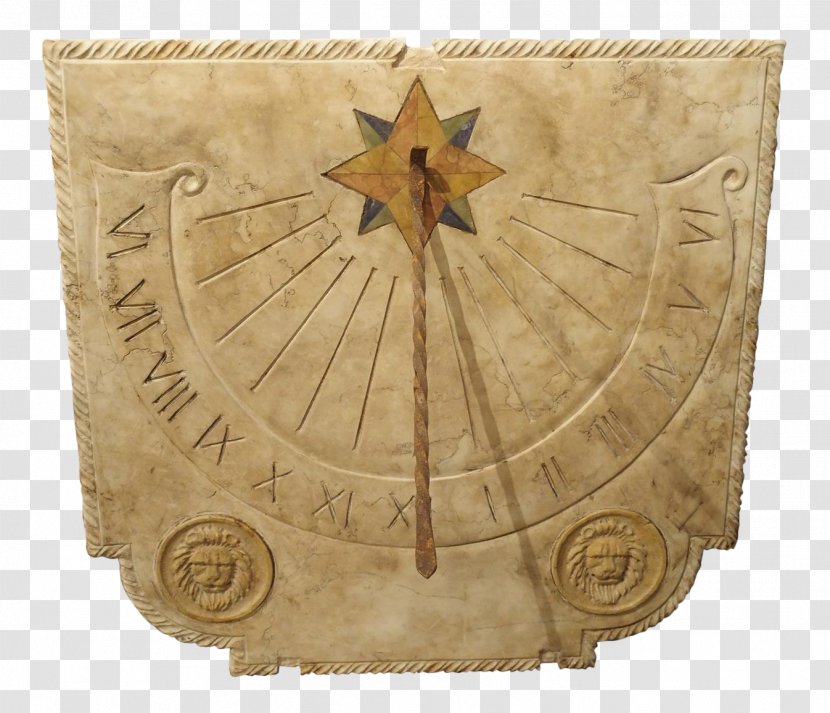 Sundial Marble Clock Garden Table Transparent PNG
