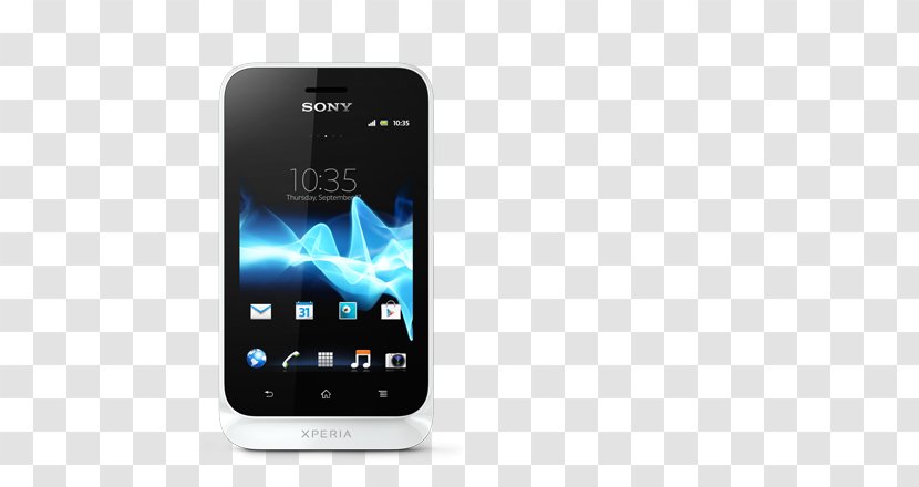 Sony Xperia Tipo S Miro U SO-04D - Telephone - Android White Transparent PNG