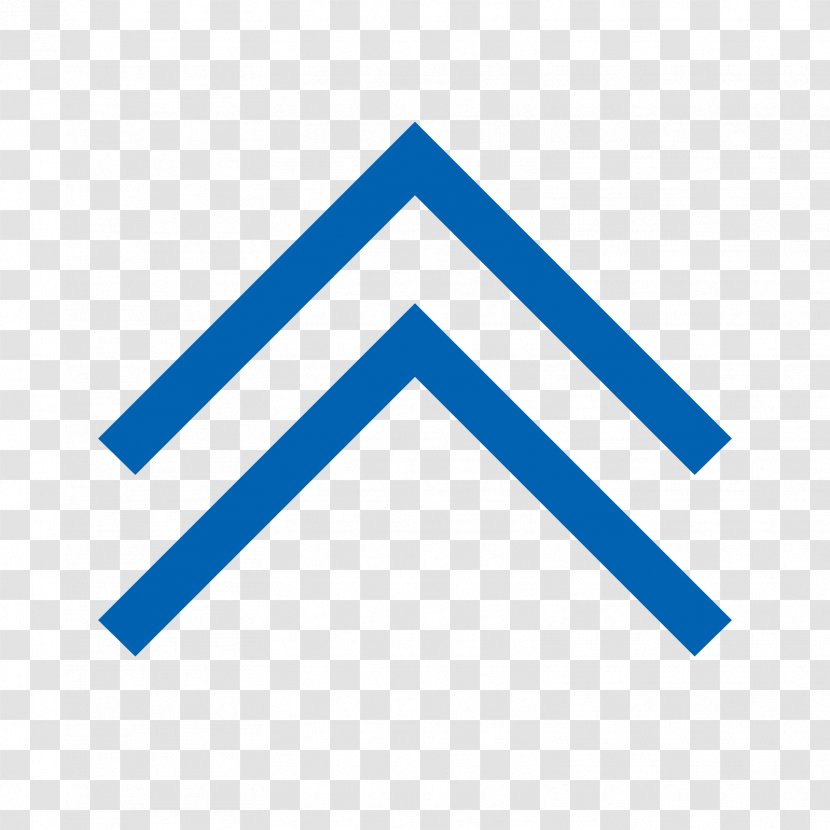 Arrow - Blue - Icon Design Transparent PNG