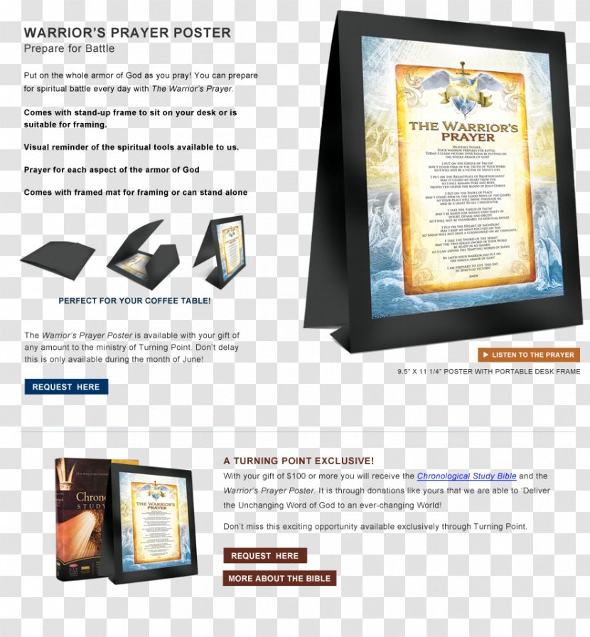 Brochure - Prayer Warriors Transparent PNG