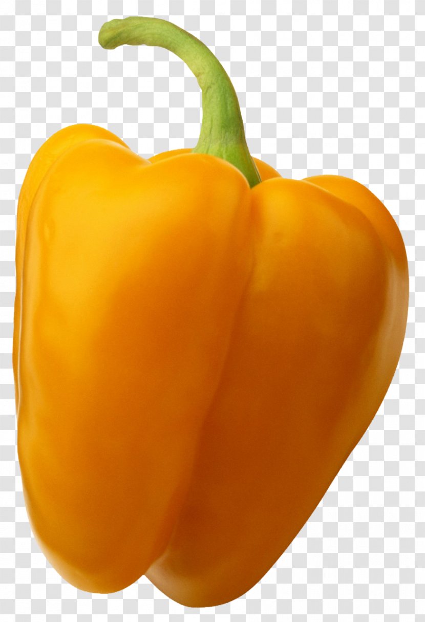 Bell Pepper Vegetable Yellow Food Fruit - Vegetarian - Onion Transparent PNG