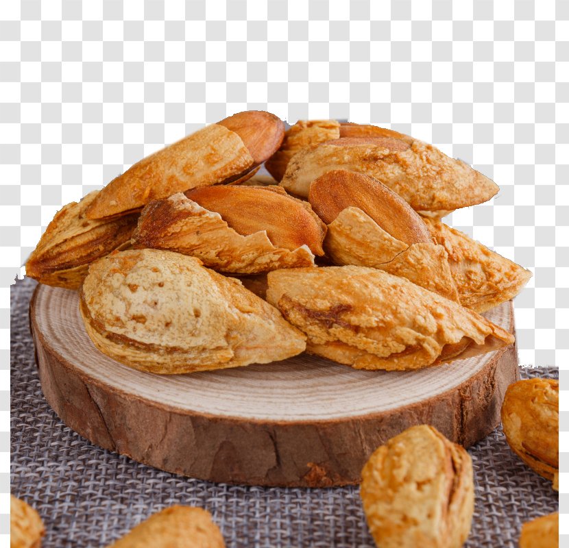 Junk Food Cookie Biscuit - Snack - Almond Wood On Transparent PNG