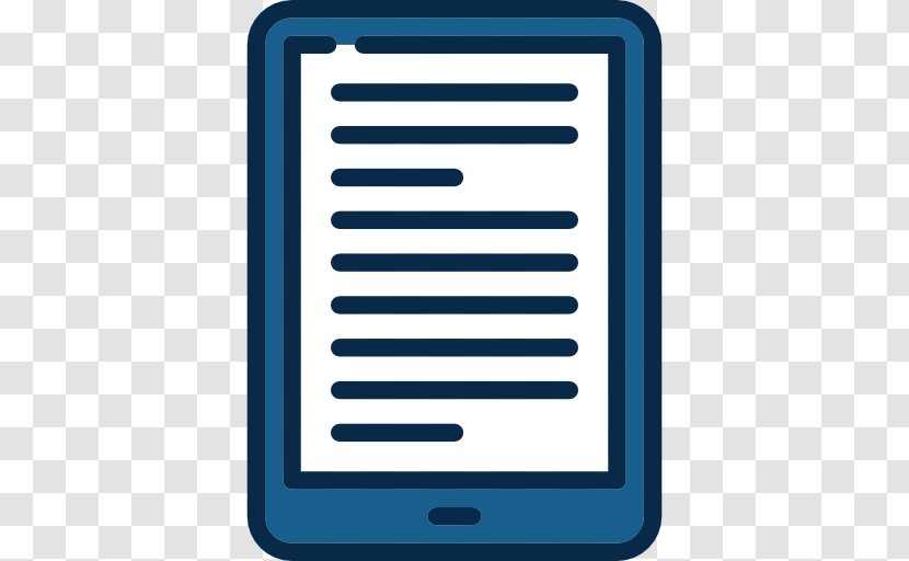E-book Reading - Rectangle - Book Transparent PNG