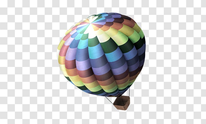 Hot Air Balloon Slipper Gas - Ballooning - Rainbow Transparent PNG