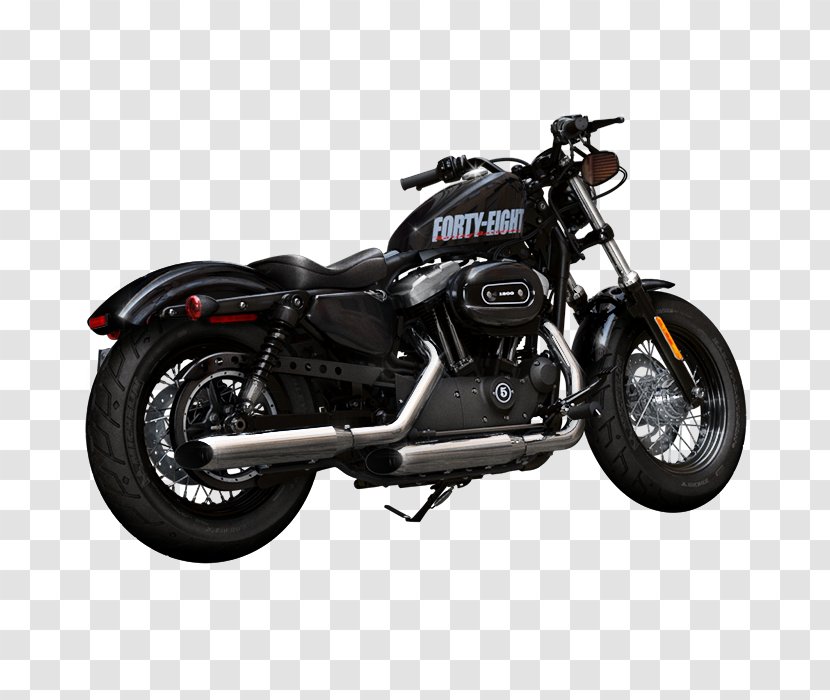 Harley-Davidson Sportster Motorcycle Car Suspension - Harleydavidson Evolution Engine - Harley Transparent PNG