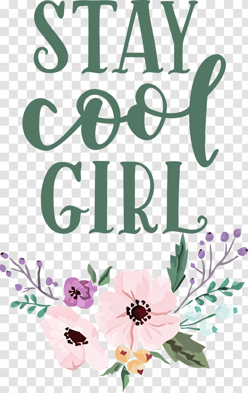 Stay Cool Girl Fashion Girl Transparent PNG