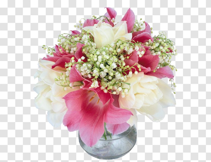 Artificial Flower Vase Floristry Rose Transparent PNG