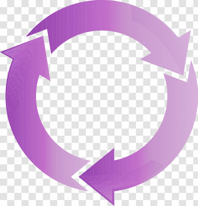 Violet Purple Circle Symbol Logo Transparent PNG