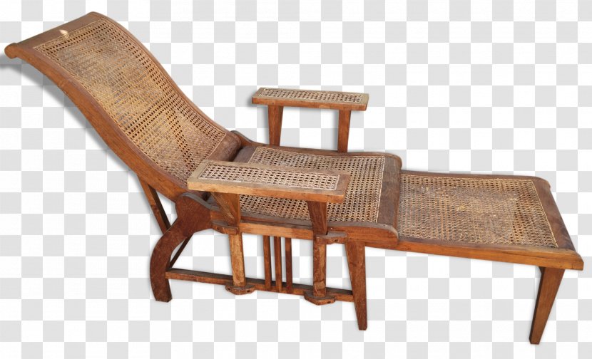 Chaise Longue Deckchair Wicker Rattan - Rocking Chairs - Chair Transparent PNG