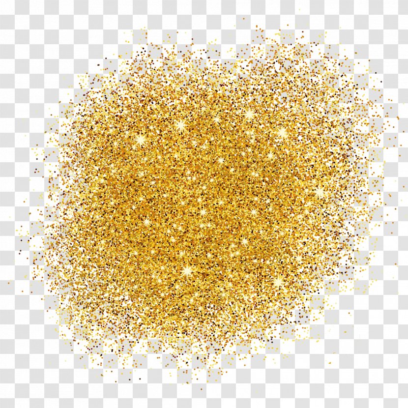 Glitter Gold Image Illustration Clip Art - Dots Transparent PNG