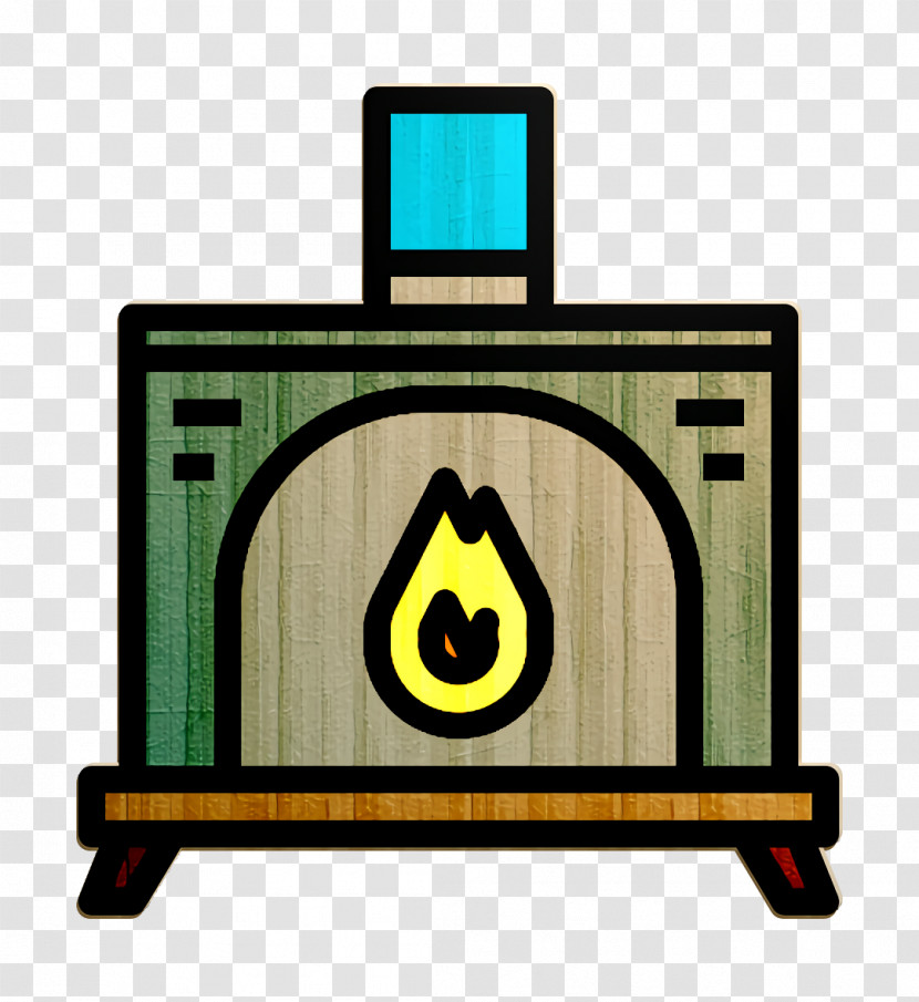 Fireplace Icon Furniture And Household Icon Home Decoration Icon Transparent PNG