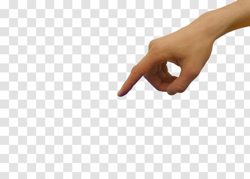 Finger Hand Model Thumb Arm - Hologram Transparent PNG