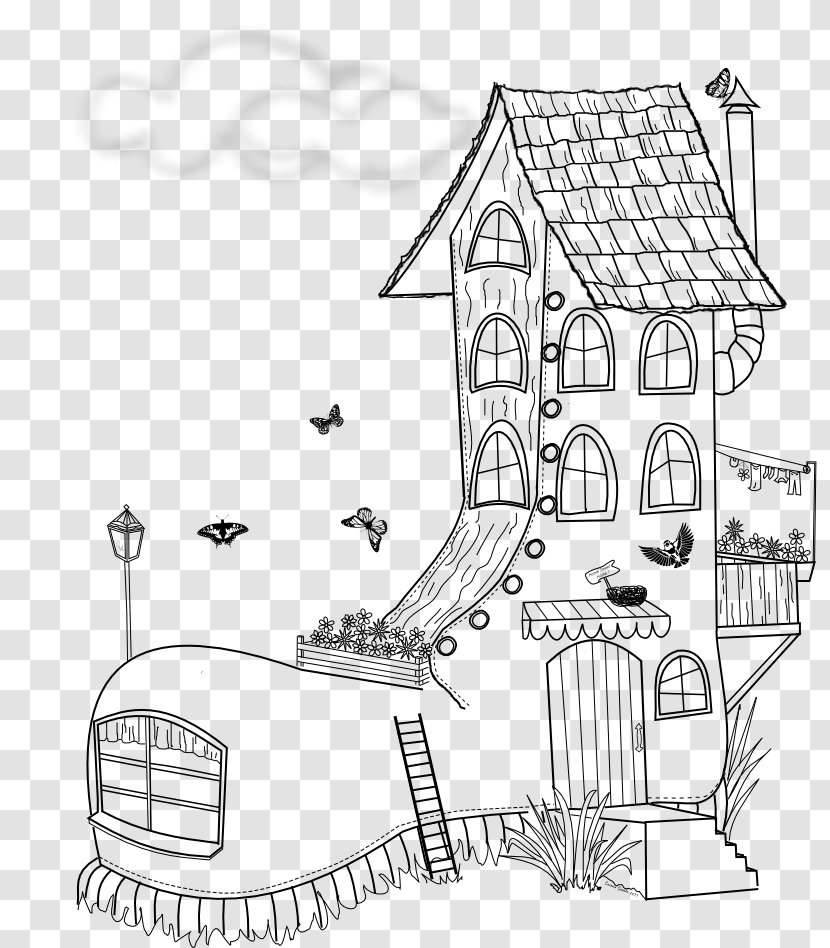 Coloring Book Mad About Shoes Child Drawing - Structure Transparent PNG