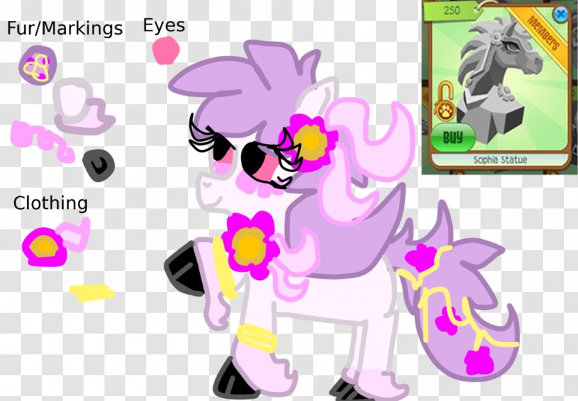 Pony Arctic Fox Horse National Geographic Animal Jam - Mythical Creature Transparent PNG