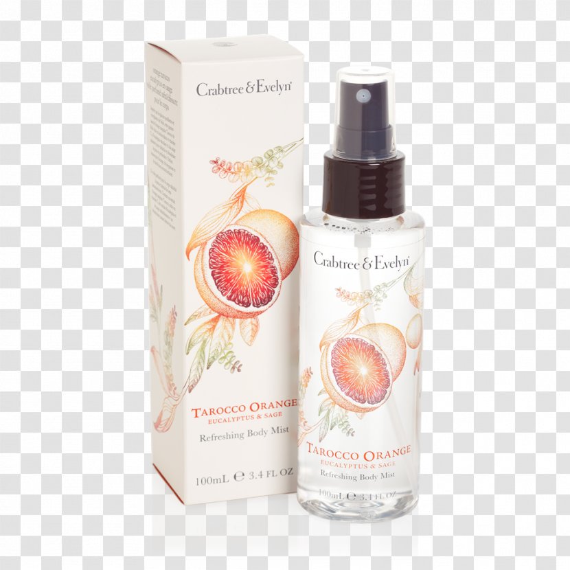 Lotion Body Spray Perfume Crabtree & Evelyn Eau De Toilette - Flavor Transparent PNG