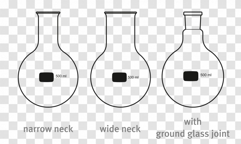 Laboratory Flasks Round-bottom Flask Erlenmeyer Volumetric - Test Tubes - Science Glassware Transparent PNG