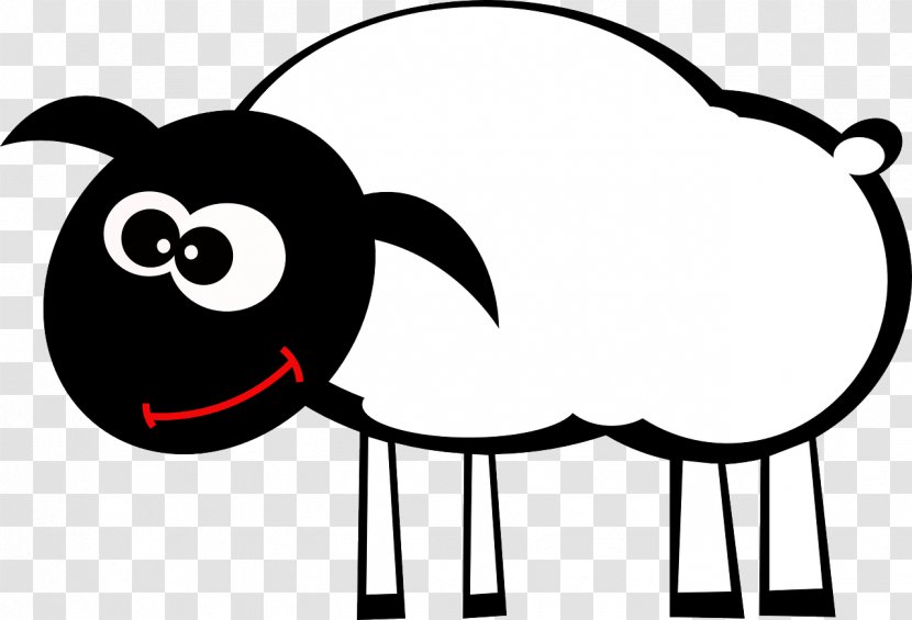 Sheep Cattle Goat Grazing Clip Art - Eating - Suede Coat Transparent PNG