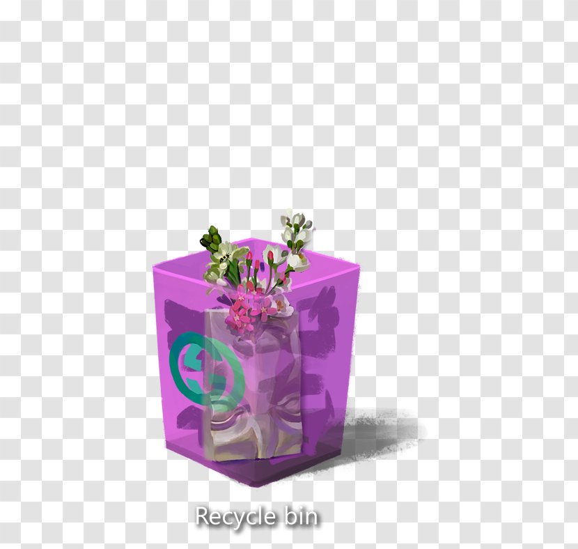 Flowerpot Product Design Purple - Magenta - Amor Vincit Omnia Transparent PNG