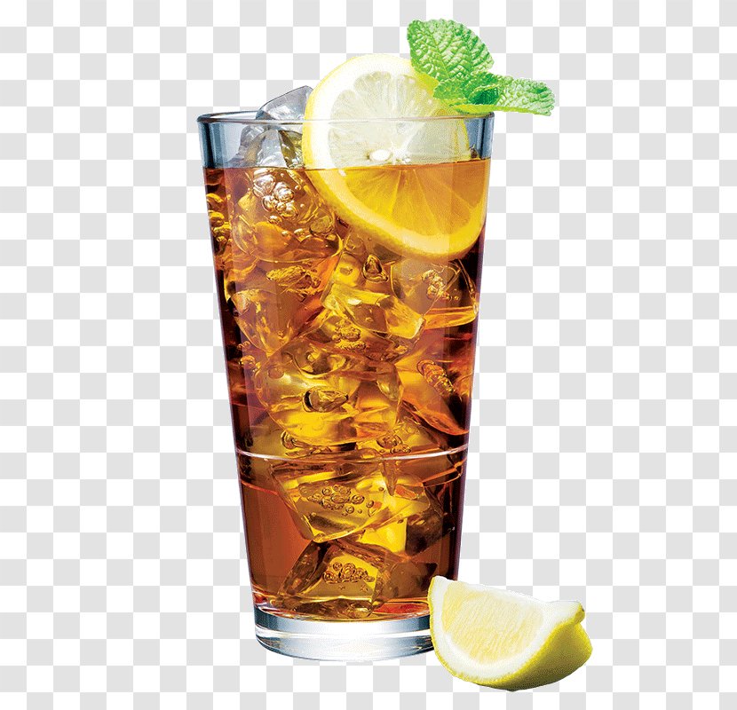 Highball Glass Tumbler Polycarbonate Rum And Coke - Cocktail Garnish Transparent PNG