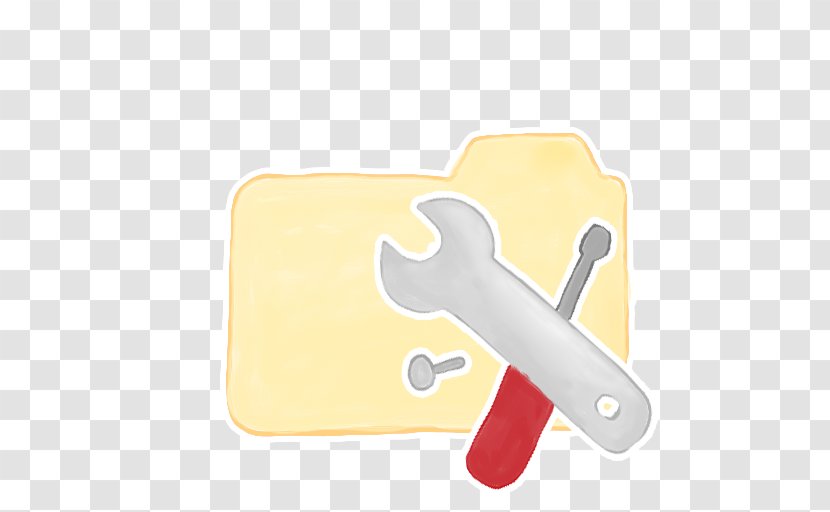 Thumb Material Yellow Hand - Finger - Folder Vanilla Tools Transparent PNG