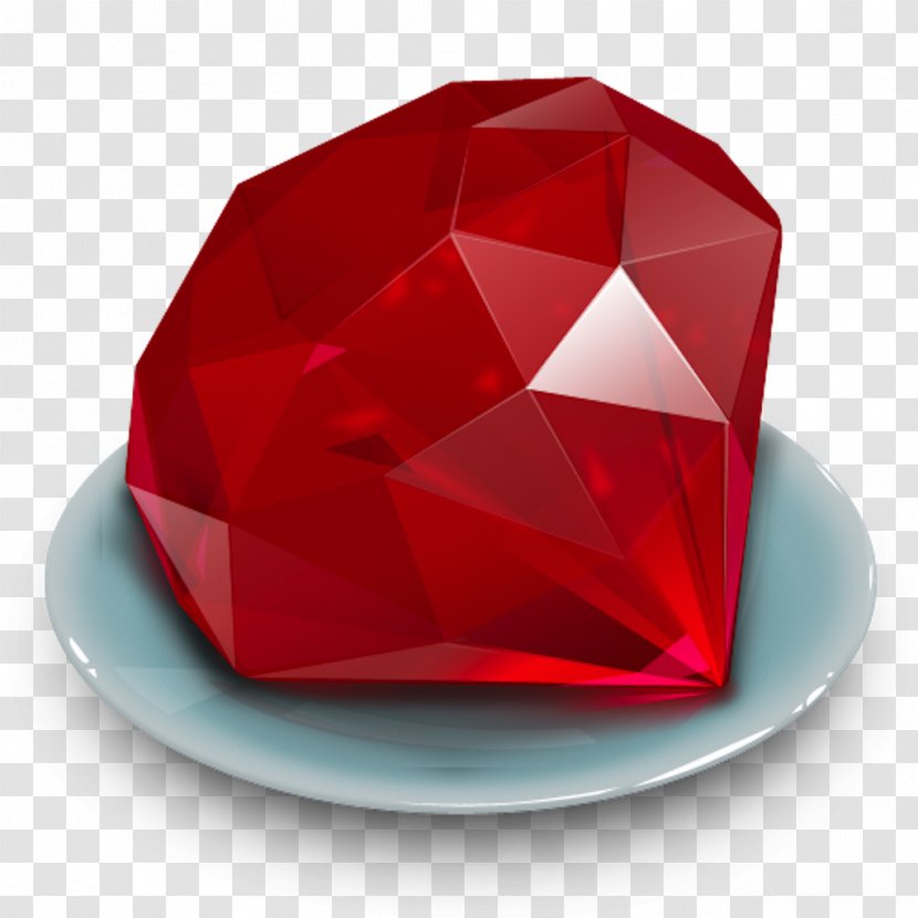 RubyGems Ruby On Rails GitHub - Red Transparent PNG