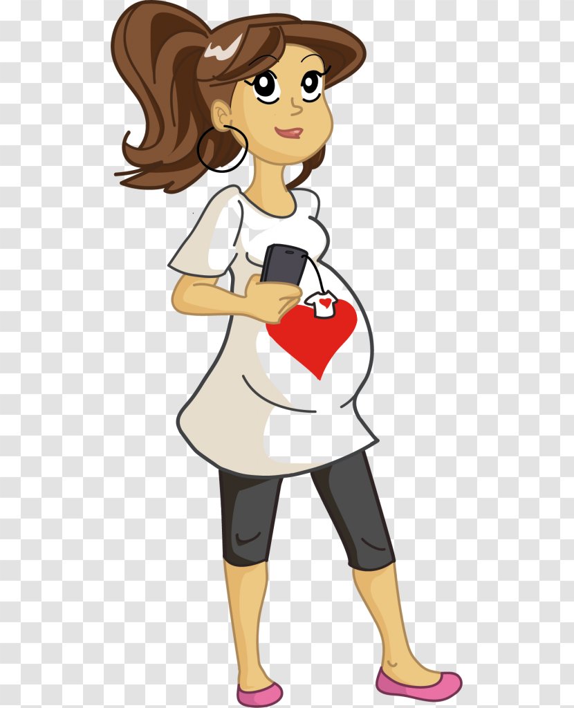 Pregnancy Mother Family Childbirth Thumb - Heart Transparent PNG