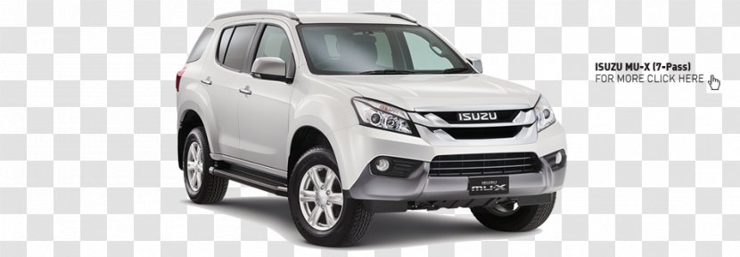 ISUZU MU-X Car Sport Utility Vehicle Isuzu Motors Ltd. - Mu Transparent PNG