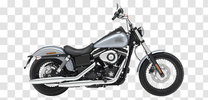 Harley-Davidson Super Glide Motorcycle CVO Street - Custom - Fatboy Slim Transparent PNG