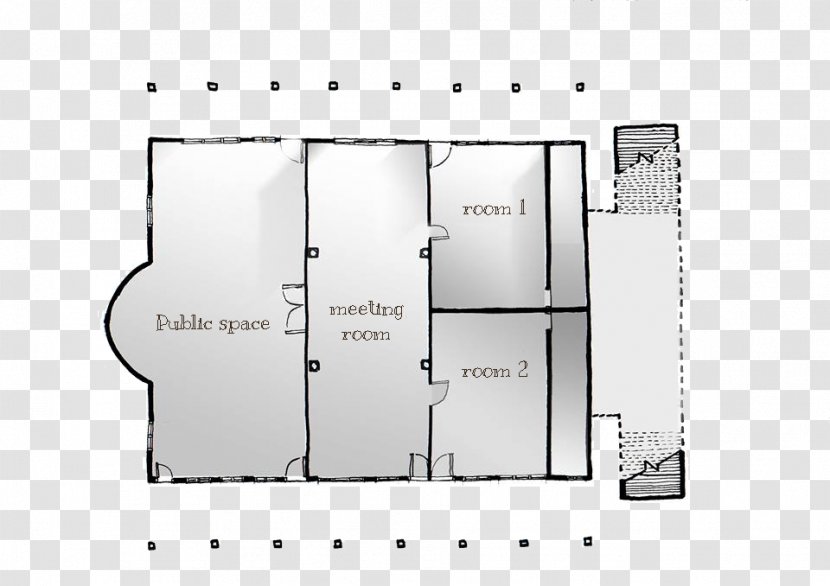 Floor Plan Line Pattern - Area Transparent PNG