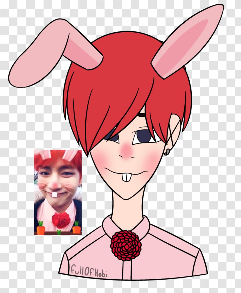 Kim Taehyung Drawing Musician BTS Art - Frame - Snow Filter Transparent PNG