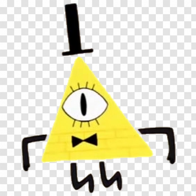 Bill Cipher Giphy - Yellow Transparent PNG