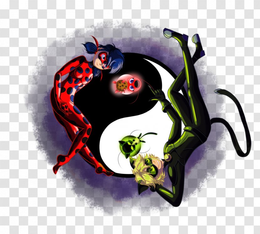 Adrien Agreste Cat Ladybird Beetle - Cartoon Transparent PNG