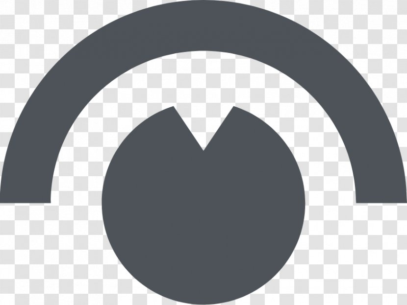 Logo Brand Circle Font - Monochrome Transparent PNG