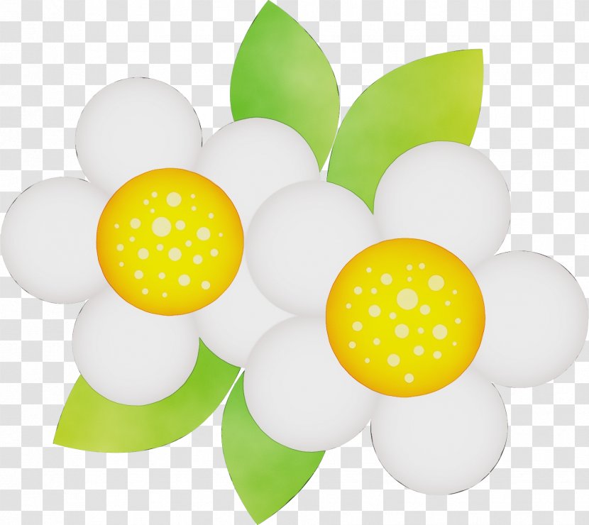 Watercolor Flower Background - Paint - Golf Ball Transparent PNG