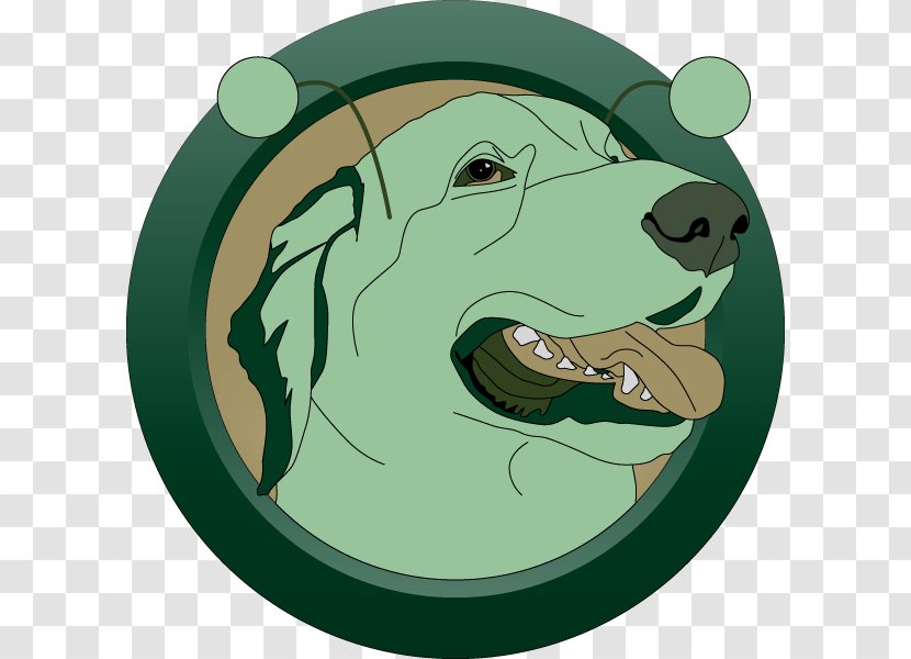 Canidae Cartoon Dog Illustration Green - Fiction - Clearance Sale Engligh Transparent PNG
