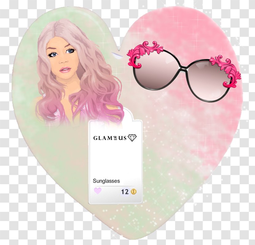 Sunglasses Health Pink M - Glasses Transparent PNG