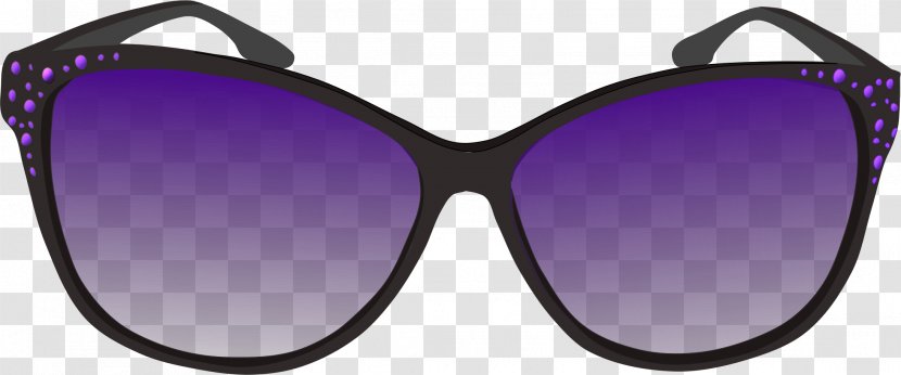 Aviator Sunglasses Clip Art - Vision Care Transparent PNG