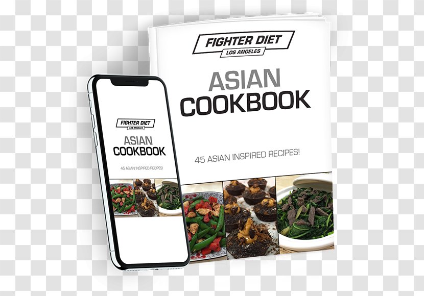 Literary Cookbook The Complete Asian Cuisine Diet Junk Food - Health - Gym Muscle Building Poster Transparent PNG