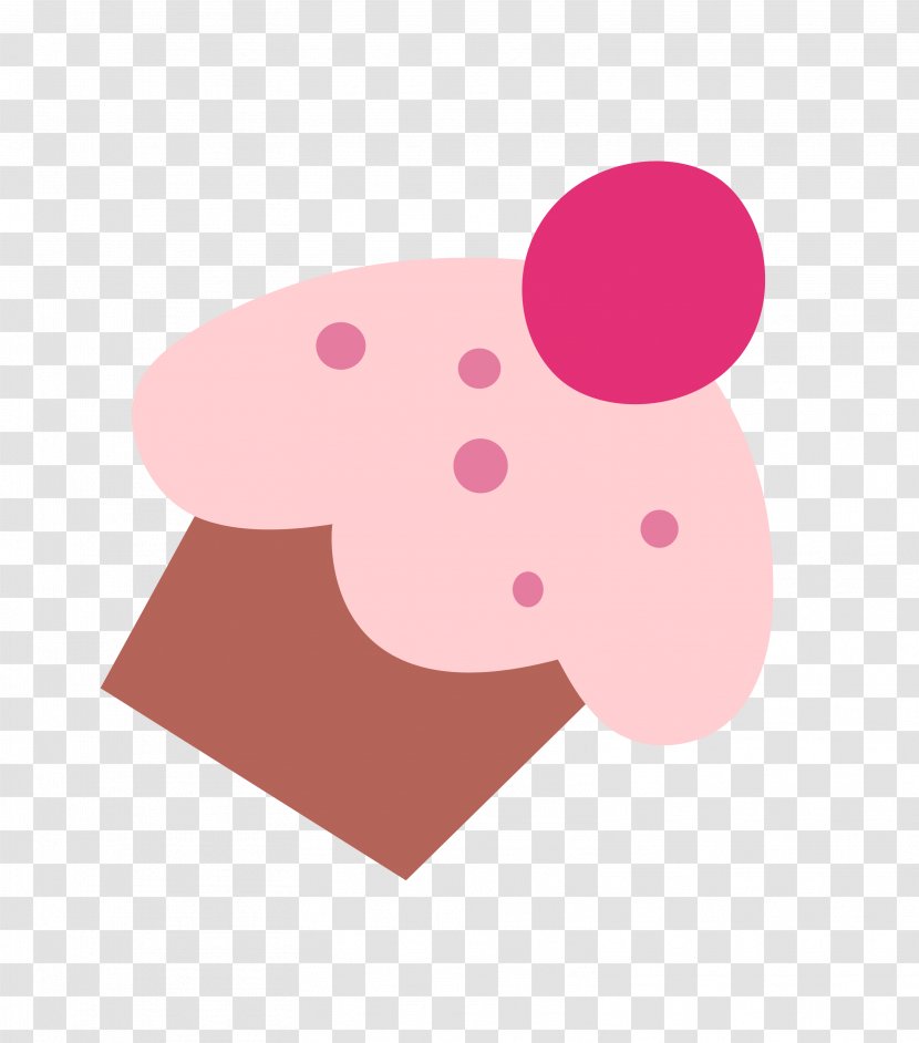 Pinkie Pie Cupcake Sheet Cake Cutie Mark Crusaders - Candy Packaging Transparent PNG