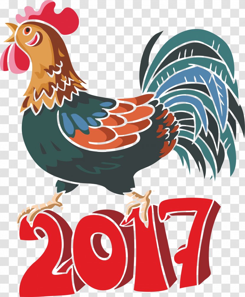 Rooster Chicken Clip Art Graphics Psd - Livestock Transparent PNG