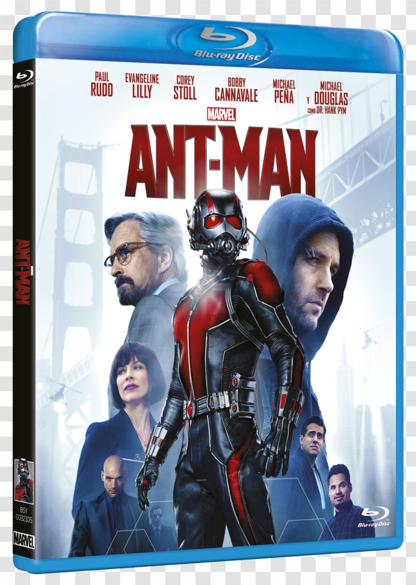 Ant-Man Blu-ray Disc Hank Pym Paul Rudd DVD - Pc Game - Ant Man Transparent PNG