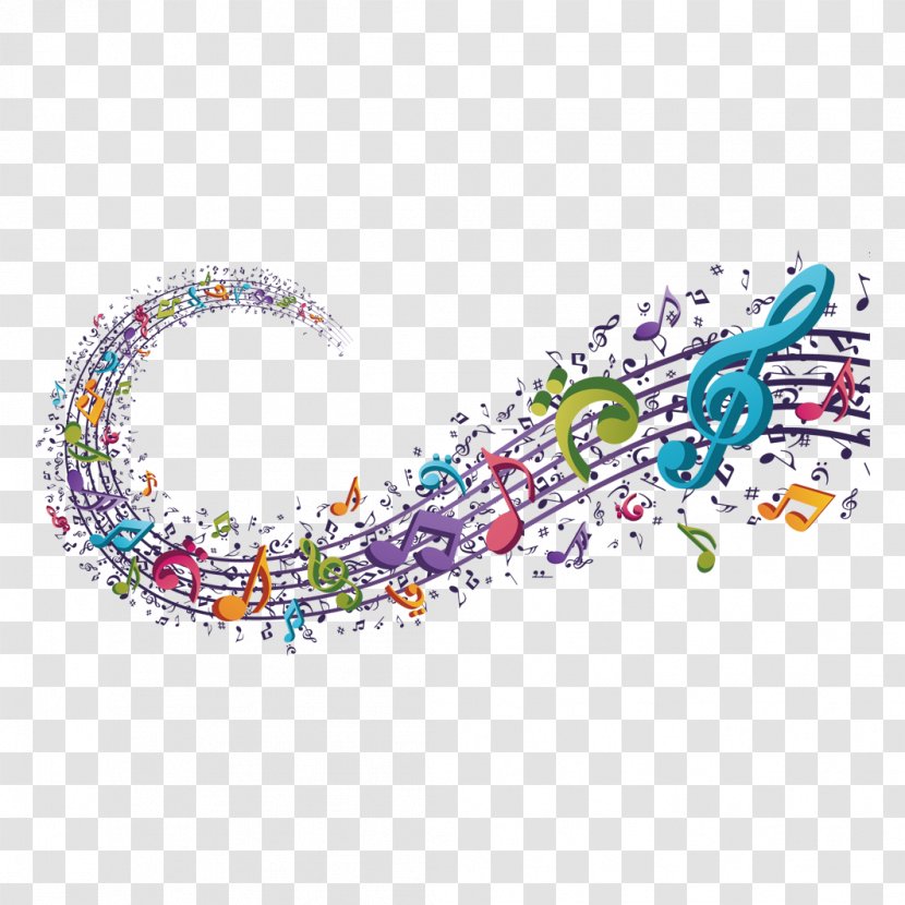 Concert Musical Note Art - Watercolor - Elements Transparent PNG