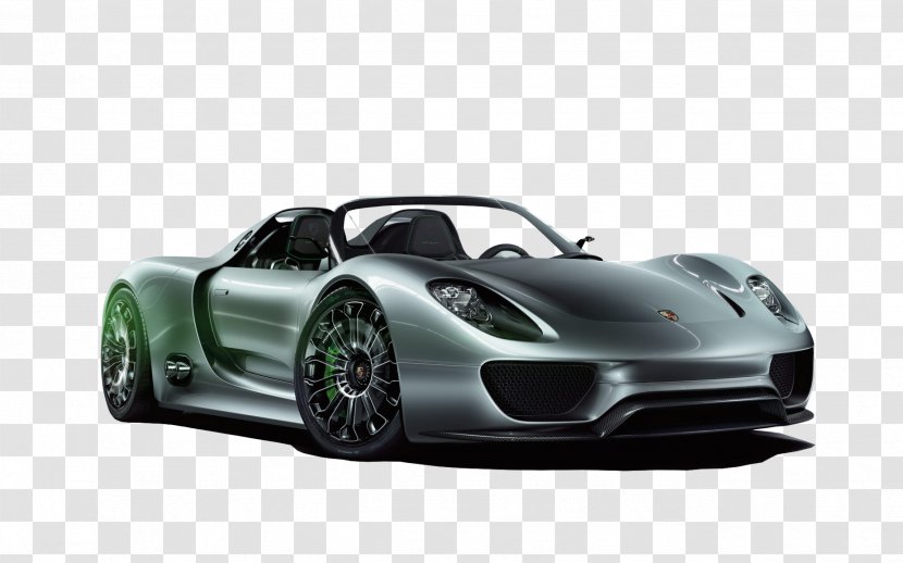 Porsche 918 Spyder Geneva Motor Show Carrera GT - Supercar - Car Image Transparent PNG