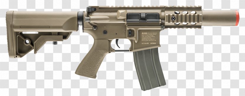 M4 Carbine Airsoft Guns Close Quarters Combat Battle Receiver - Cartoon - Weapon Transparent PNG