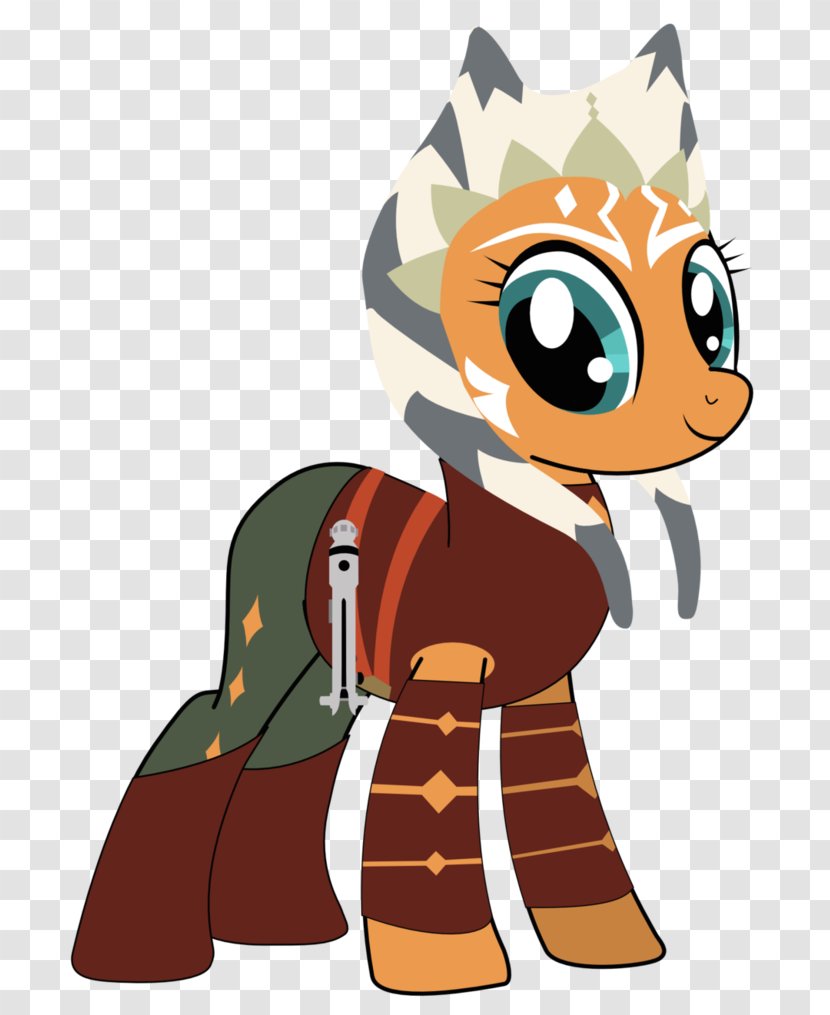 Ahsoka Tano Pony Anakin Skywalker Clone Wars Obi-Wan Kenobi - Fan Art - Star Transparent PNG