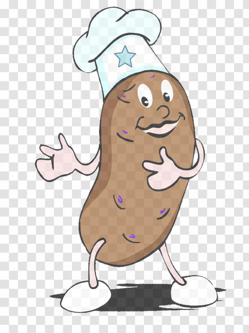 Cartoon Potato Finger Transparent PNG