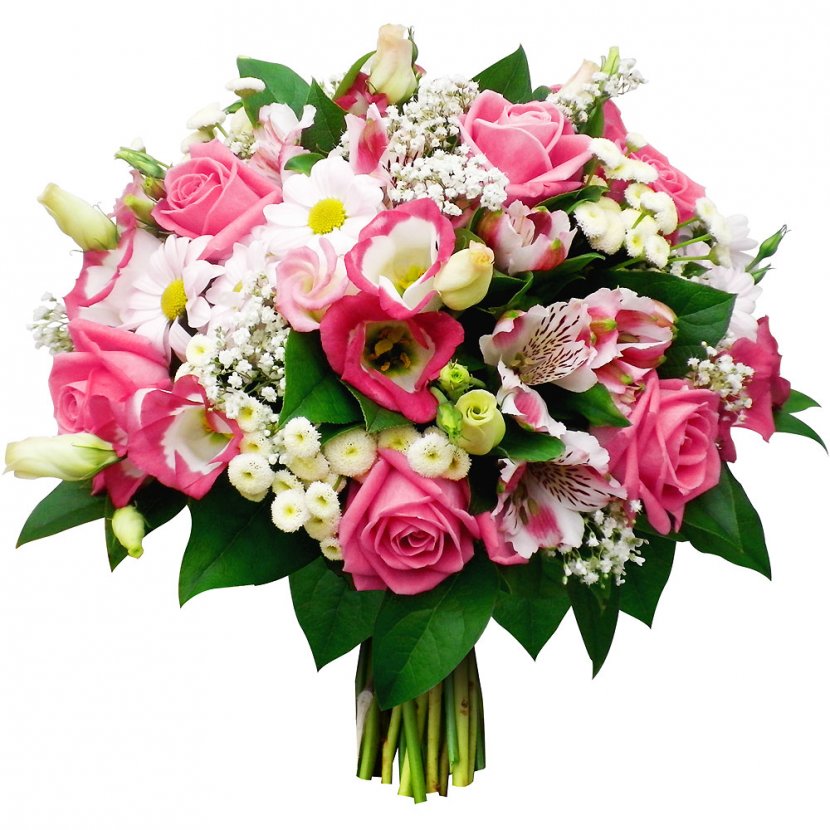 Flower Bouquet Floristry Cut Flowers Floral Design - Mother S Day - Bouquets Of Roses Transparent PNG